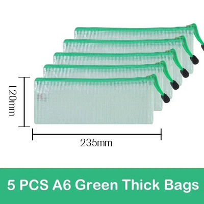 5 TK A4 A5 A6 Dokumendikott Kirjatarbed Säilituskaust Viil Võrk Tõmblukuga kott Tõmblukuga failikaustad Kooli kontoritarbed statsionaarsed