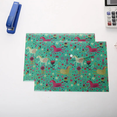 1 tk A4 multikas PP failikaust armas portfelli kaust, klõpsuga nupuga failikott, paber A4 kirjatarvete korraldaja kooli kontoritarbed