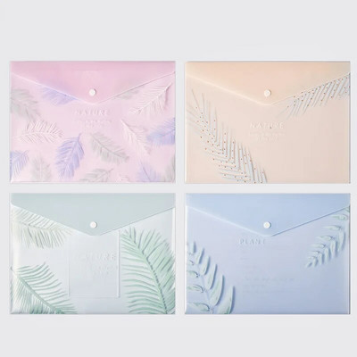 4gab failu maisiņi dokumentiem jauks multfilmu failu turētājs ar nospiežamu pogu PVC mapju pildspalvu kastes informācijas soma studentu rakstāmpiederumiem