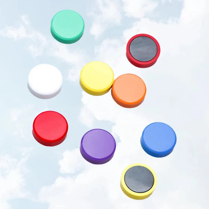 30 tk tahvli magnetid tugevad ümmargused magnetid magnetnupu kleebised tihvtidele teadetetahvlile külmkapi pilt (juhuslik