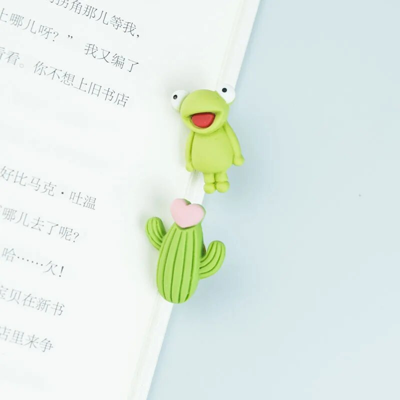 Διακοσμητικές καρφίτσες σχεδίασης Αναλώσιμα γραφείου Kawaii Pushpins βάτραχος σε σχήμα κάκτου Χαριτωμένα καρφίτσες ώθησης για σανίδες φελλού