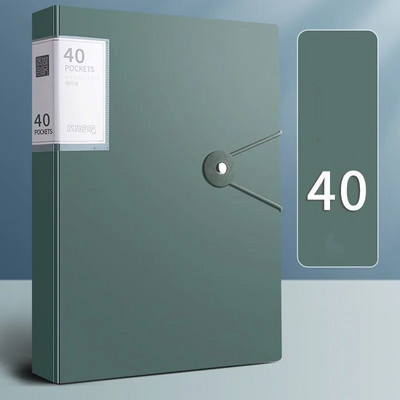 A4 dokumendikott 40 lehekülge veekindel failikaust paber dokumentide hoiukoti hoidik Kontori kirjatarbed Kooli organiseerimistarbed