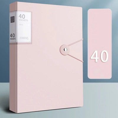 A4 dokumendikott 40 lehekülge veekindel failikaust paber dokumentide hoiukoti hoidik Kontori kirjatarbed Kooli organiseerimistarbed