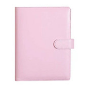 Δερμάτινο χαρτομάντιλο μεγέθους PU Budget Wallet 6 δαχτυλιδιών Ξαναγεμιζόμενο κάλυμμα σημειωματάριου, Personal Planner Binder με μαγνητικό κλείσιμο με πόρπη