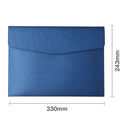 A4 suure mahutavusega failikaustad dokumendipaberi hoiukoti pakk PU nahk must pruun taskukaustad laua korraldaja