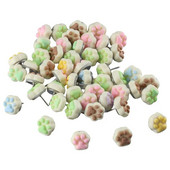 Εκτύπωση ποδιού Cat Paw Push Pins 50 Pieces Plastic Steel Nail Cork Board Accessories Binding Supplies Home