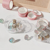 10gb kristāla spiedpogas Īkšķis īkšķis tāfeles tapas Zīmējums foto sienas kniedes Biroja skolas piederumi caurspīdīgi