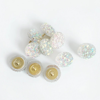 10gb kristāla spiedpogas Īkšķis īkšķis tāfeles tapas Zīmējums foto sienas kniedes Biroja skolas piederumi caurspīdīgi