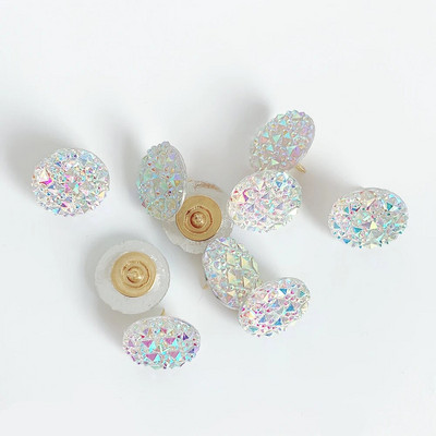 10gb kristāla spiedpogas Īkšķis īkšķis tāfeles tapas Zīmējums foto sienas kniedes Biroja skolas piederumi caurspīdīgi