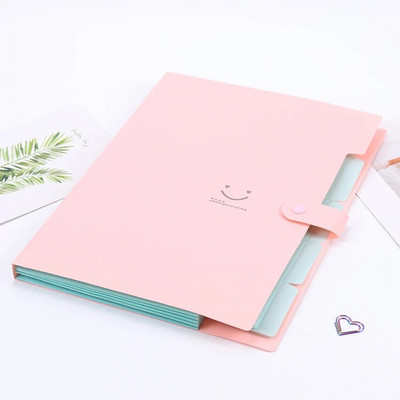 Σακούλα εγγράφων αρχείων A4 Θήκη Λογαριασμού Θήκη φακέλου Organizer Fastener Σχολικά είδη γραφείου Επέκταση φακέλου αρχείων Αποθήκευση εγγράφων