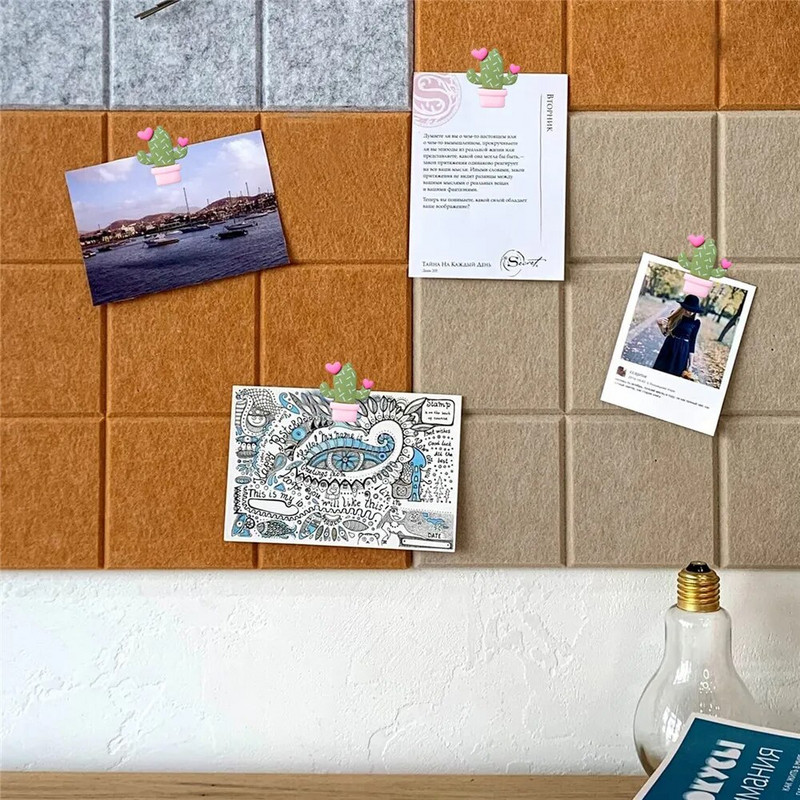 15 tk kaktuse dekoratiivsed joonistusnõelad Kontoritarbed Kawaii nööpnõelad vaigust kaktuse nööpnõelad Armsad korgitahvlite surunõelad