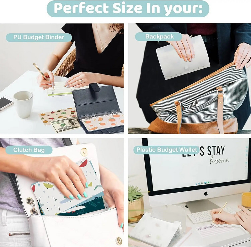 12 gab skaidras naudas budžeta aplokšņu sistēma, aplokšņu mape atkārtoti lietojama 13 kabatām plastmasas organizatora maciņš budžeta plānošanai un naudas taupīšanai