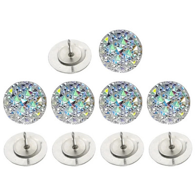 10 τμχ Καρφίτσα από στρας Αντικαταστάσιμα καρφίτσες Λεπτές πινέζες Αξεσουάρ σπιτιού