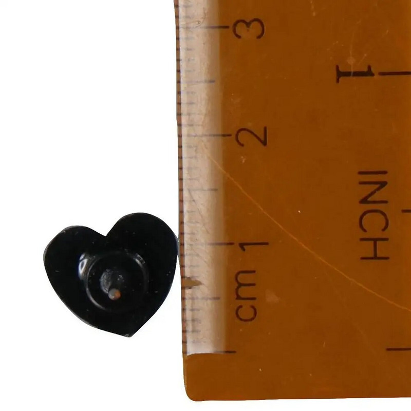 Plastmasas Mīlestības Sirds Piespraudes Mājas Noformējums Metāls Melns Dekoratīvie īkšķi Iesiešanas Izejmateriāli Sludinājumu dēlis