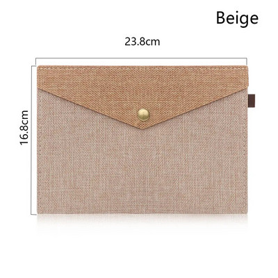 1 vnt A4/A5 didelės talpos paprastas dokumentų krepšys, imitacija lino drobė, veltinio kartotekų krepšys, portfelis, failų aplankai, nešiojamasis tvarkytuvas