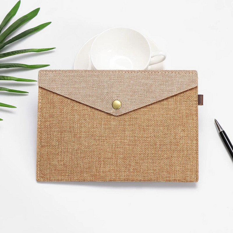 1 vnt A4/A5 didelės talpos paprastas dokumentų krepšys, imitacija lino drobė, veltinio kartotekų krepšys, portfelis, failų aplankai, nešiojamasis tvarkytuvas