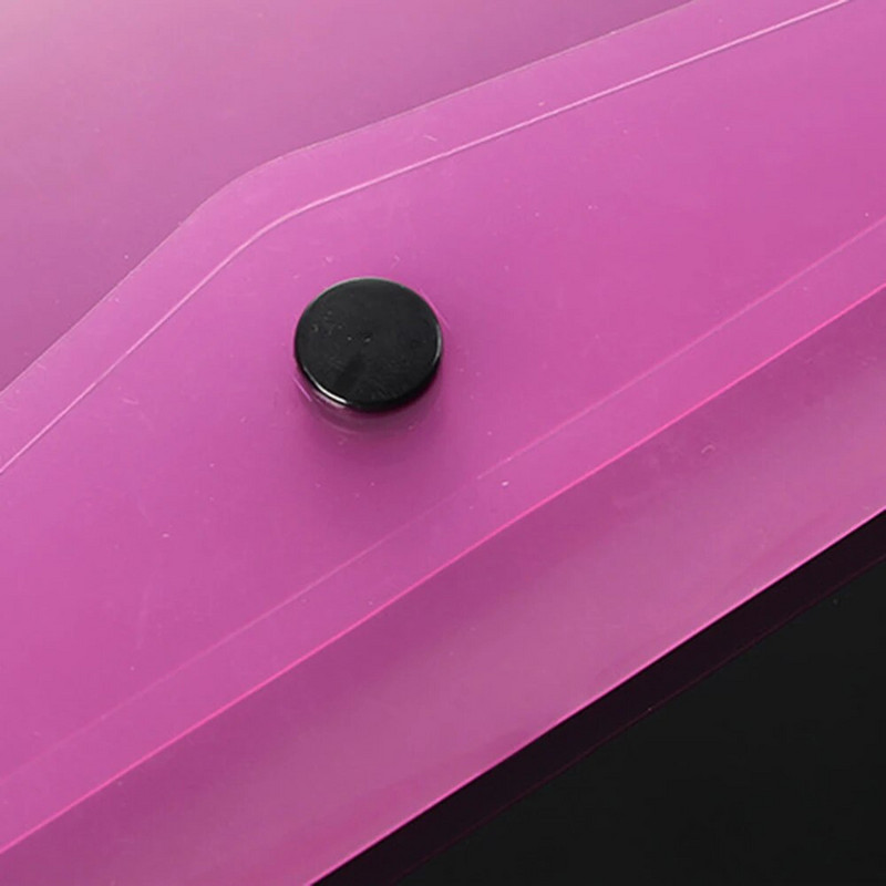 Σετ 6 τμχ πλαστικές τσάντες αρχείων Α6 Φάκελοι φακέλων διαφανών φακέλων τσάντα αποθήκευσης εγγράφων Πολύχρωμη φοιτητική τσάντα συσκευασίας Φάκελος αρχείου χάρτινη τσάντα