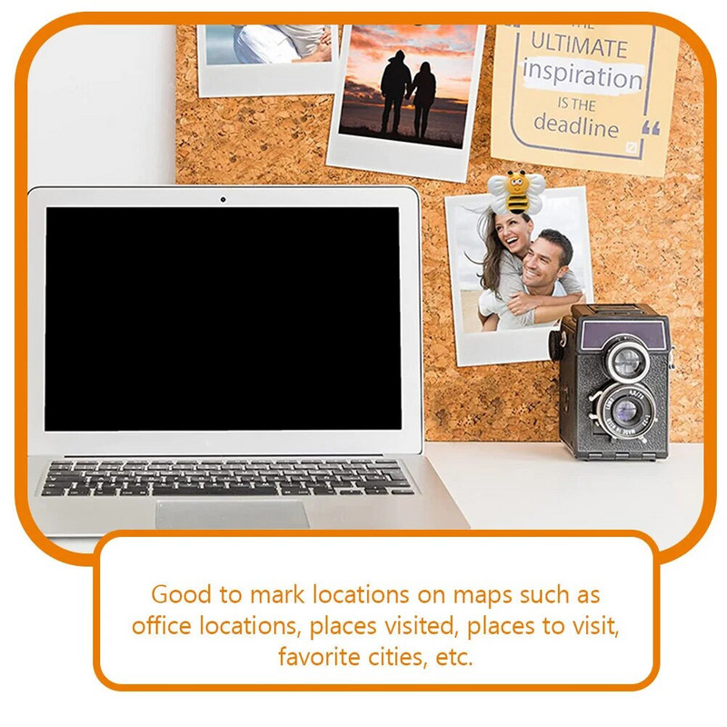 25 τμχ Bee Pushpin Αντικαθιστώμενα κίτρινα ντεκόρ Καθημερινής χρήσης Pushpins Nail Decor Γυναικείες διακοσμήσεις νυχιών Πολυλειτουργικό