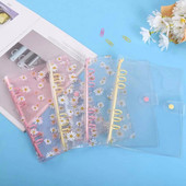 A6 A5 ajakirja köitja 6 auguga Little Daisy Literary Binder Kest Köitja Failikaust Daisy märkmikuköitja Märkmiku kaas