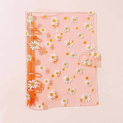 A6 A5 ajakirja köitja 6 auguga Little Daisy Literary Binder Kest Köitja Failikaust Daisy märkmikuköitja Märkmiku kaas