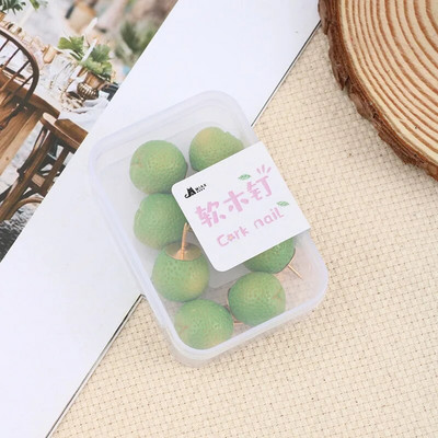 6/8gab. Oranži korķa nagi Attēls Īkšķis Korķa dēlis Piespiežamās tapas Paziņojumi Piespiežamie nagi Bērnudārza āķi Lieli galvas nagi Sienas tapa