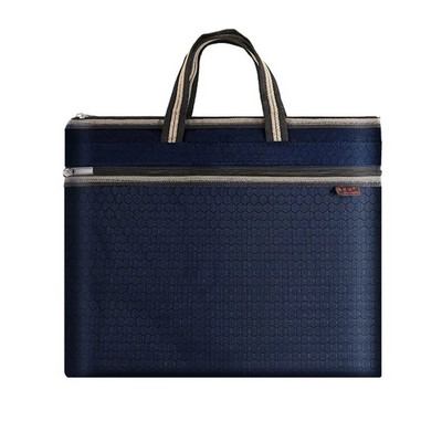 Lielas ietilpības A4 dokumentu maisiņu failu mape Oksfordas auduma pārnēsājams rokturis biroja portfelis ūdensnecaurlaidīgs rokassomu biznesa komplekts