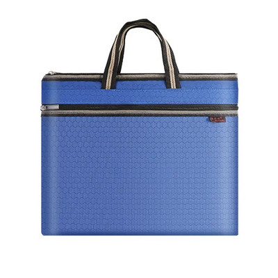 Lielas ietilpības A4 dokumentu maisiņu failu mape Oksfordas auduma pārnēsājams rokturis biroja portfelis ūdensnecaurlaidīgs rokassomu biznesa komplekts