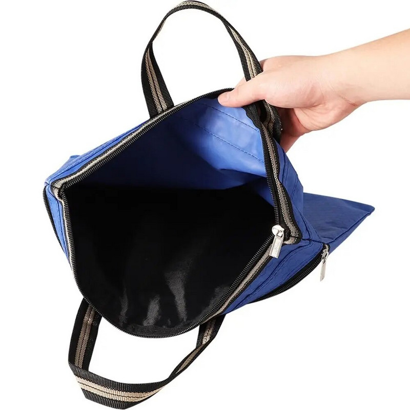 Lielas ietilpības A4 dokumentu maisiņu failu mape Oksfordas auduma pārnēsājams rokturis biroja portfelis ūdensnecaurlaidīgs rokassomu biznesa komplekts