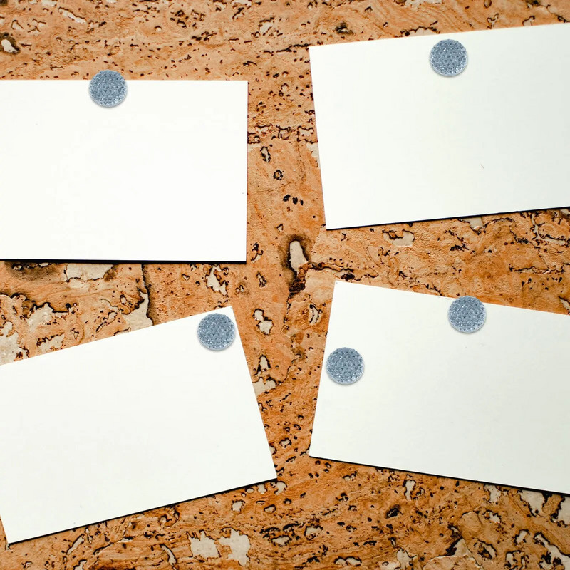 15 τμχ Αξεσουάρ σανίδας από φελλό στρας Push Στρογγυλή κεφαλή σανίδα με διαμάντι καραμέλα Push pin Αντικαθιστώμενες λαβές αντίχειρα για Δελτίο πίνακα