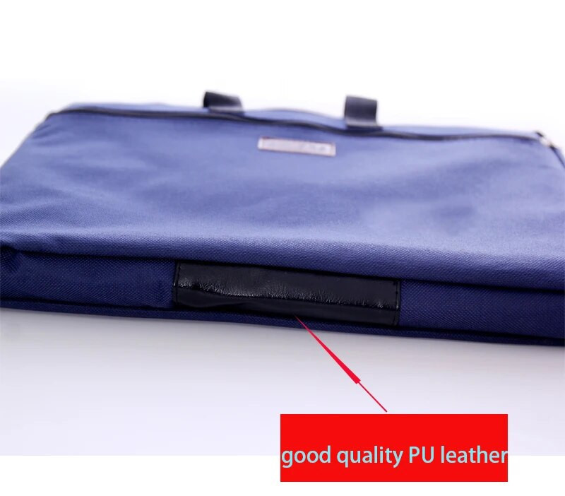 Dokumentide kott käepidemetega tõmblukk kontorisse, mees, naine, punane/sinine/must/pruun