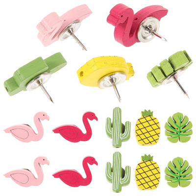 Press The Nail Cute Thumbtacks Push Bulletin Board Cactus Cork Διακοσμητικός χρυσός
