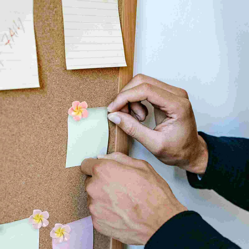 21 τεμ. Plumeria Thumbtack Cork Αξεσουάρ Cute Tacks Decor Πολυλειτουργικές πινέζες Πλαστικά Delicate