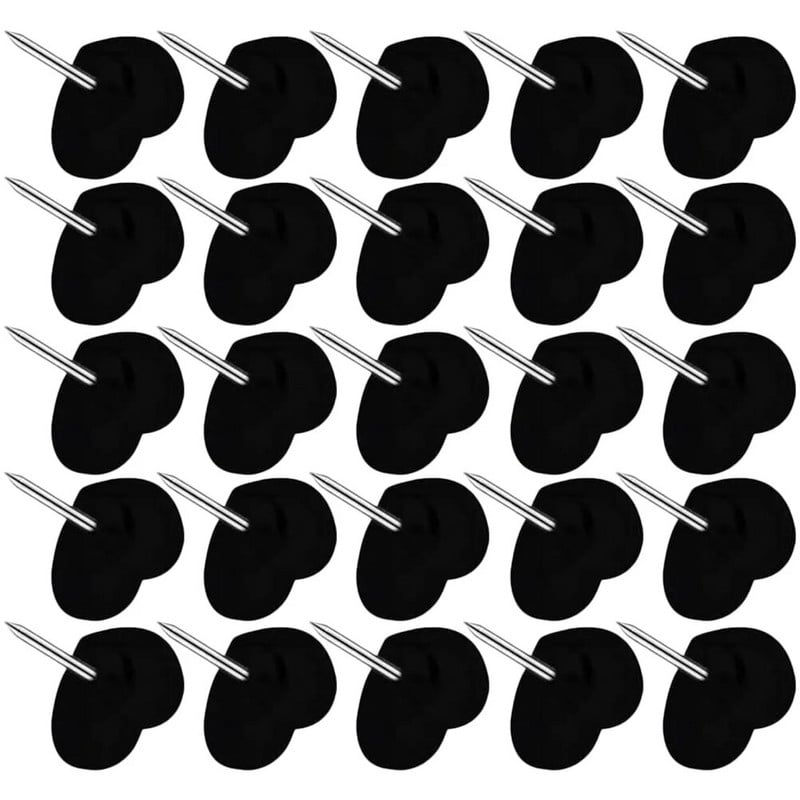 1 kasti nööpnõelad Pöidlakööblid Südamekujuline joonistus Push Pin Fotoseina kaunistus