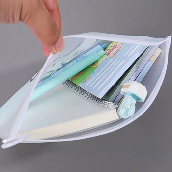 Органайзер за папки с файлове PP Водоустойчива прозрачна чанта за документи за канцеларски материали за училищни офис консумативи