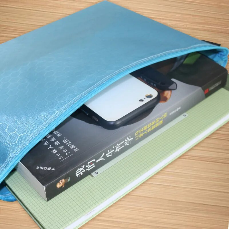 A4 formato kišeniniai aplankai Oksfordo audinys vandeniui atsparūs aplankai popieriai knygos laikymo krepšys aplankas dokumentų viršelis dėklas vokas biudžetinė rankovė