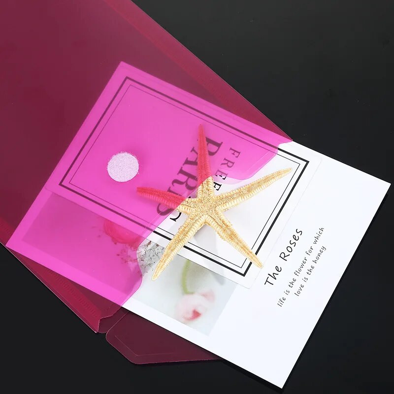 A5 horisontaalne ja vertikaalne kontori jäätunud kleepkott Lihtne värviline läbipaistev veekindel plastikust andmekoti hoiukoht