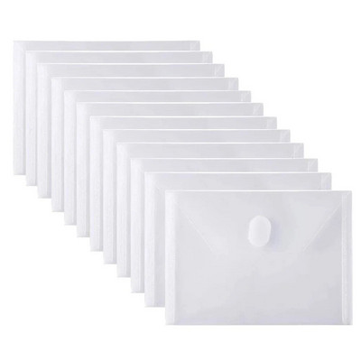 12/Комплект 14x19 см Прозрачни папки за файлове Пластмасови торбички за съхранение за щанци за рязане Печати Шаблони Органайзер