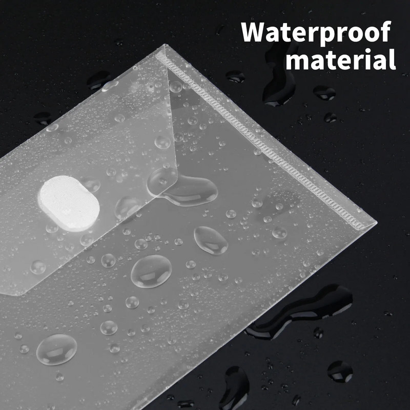 12/Σετ 14x19 cm Δείτε μέσα από διαφανείς φακέλους αρχείου Πλαστικές τσάντες αποθήκευσης για μήτρες κοπής γραμματόσημα Στένσιλ Organizer