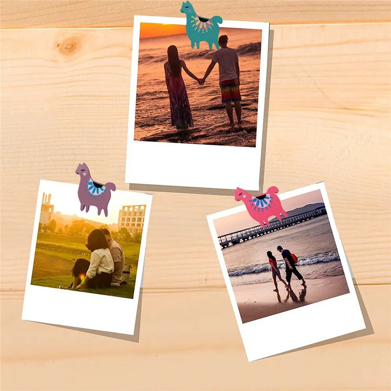 20gab/iepakojumā Jauki krāsaini piespraušanas piespraudes Biroja fotokartes Sienas kniedes Piespraudes Spraudītes Skolas klases biroja piederumi