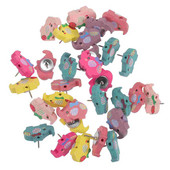 30 τεμ. Ξύλινες πινέζες για ώθηση Χαριτωμένα πινέζες για σημείωμα φωτογραφιών Υπόμνημα τοίχου Αναλώσιμα γραφείου σπιτιού