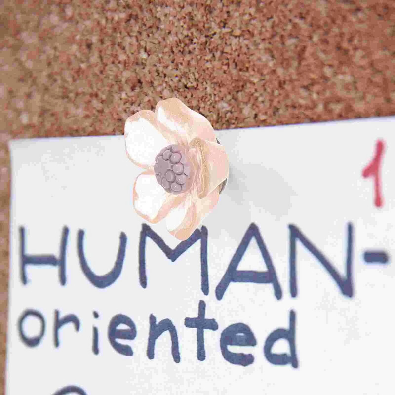 20 gab. Ziedu piespraudes Karte Naglas Atkārtoti lietojamas Spraudītes Maināmas īkšķa spraudītes Pārnēsājams birojs Daudzfunkcionāls delikāts