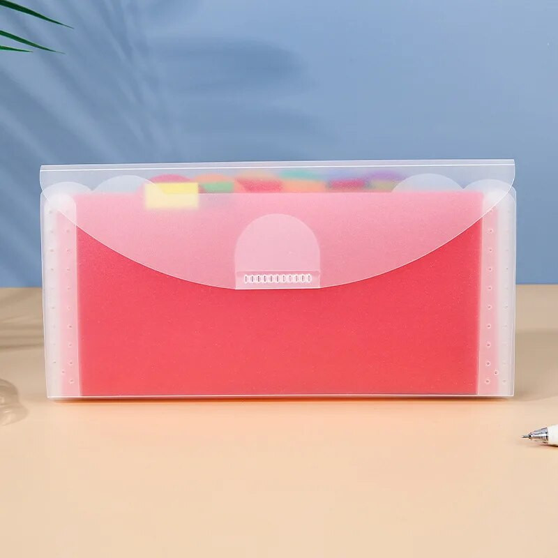 7 Grids File Folder Wallet Bag Documents Organizer Mini File Pouch Bill Folder Document Folders Organizer School Binder Office