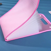 Geantă verticală pentru acordeon, portabil student A4, dosar pentru acordeon, clasificare documente de birou, pungă de depozitare cu hârtie de test