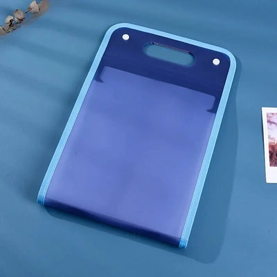 Geantă verticală pentru acordeon, portabil student A4, dosar pentru acordeon, clasificare documente de birou, pungă de depozitare cu hârtie de test