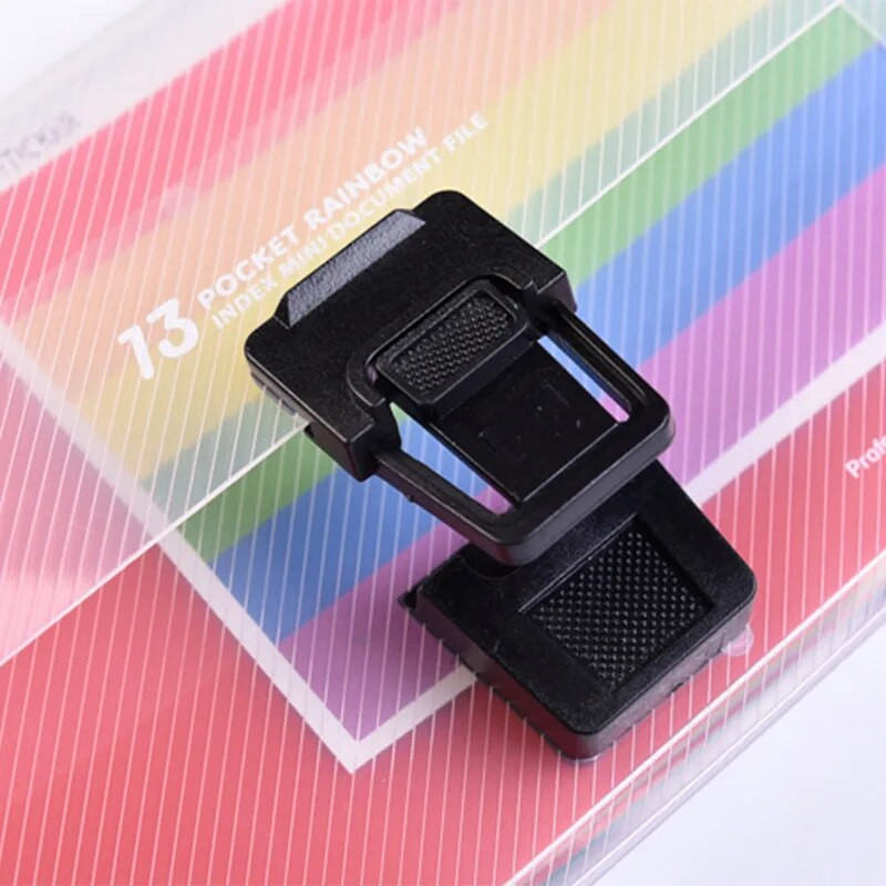 A6 varavīksnes failu mape 13 kabatas pagarinājuma seifs rēķina kvīts failu šķirošanas organizators biroja uzglabāšanas maisiņu mapes kartotēkas produkta