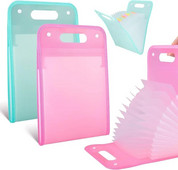 Akordioni failikorraldaja 13 tasku vertikaalne laienev failikaust, A4 paberist dokumendikviitungi korraldaja kaasaskantav failikaust