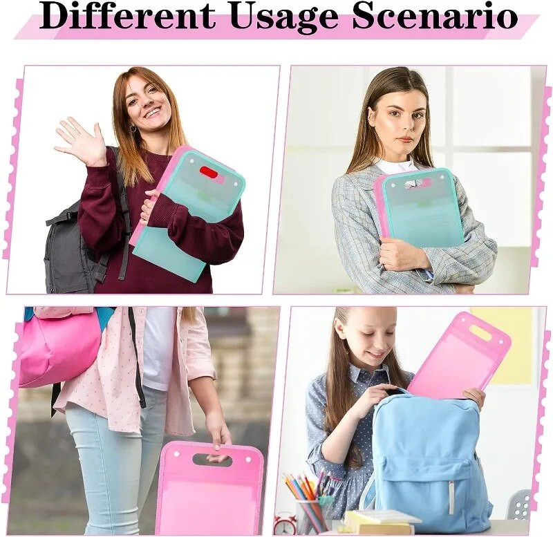 Akordioni failikorraldaja 13 tasku vertikaalne laienev failikaust, A4 paberist dokumendikviitungi korraldaja kaasaskantav failikaust