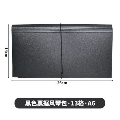 A6 Paplašināmā failu mape Pārnēsājama maka orgānu soma Dokumenti Organizatora failu maisiņš Rēķinu čeku mape Skolas biroja piederumi