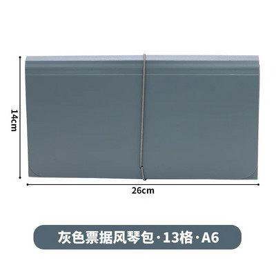 A6 Paplašināmā failu mape Pārnēsājama maka orgānu soma Dokumenti Organizatora failu maisiņš Rēķinu čeku mape Skolas biroja piederumi