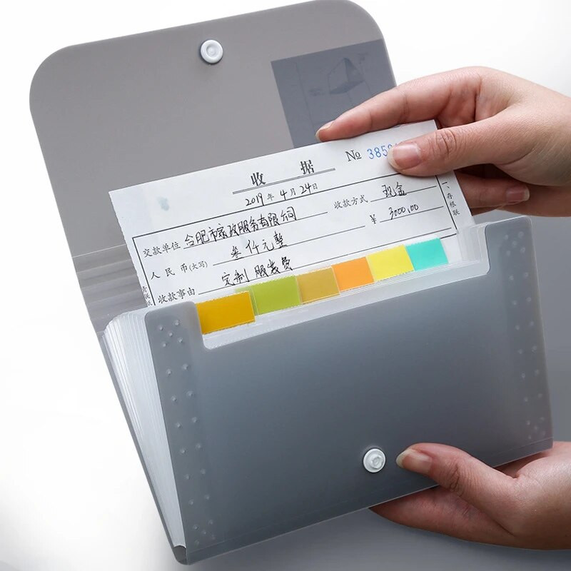 A6 13 kabatas rēķinu mapes failu mapes failu organizētāja failu izplešanās maka plastmasas papīra turētāja futrālis biroja skolas piederumi